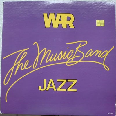 War - The Music Band Jazz (MCA Records, MCA 5411) · LP · Gloversville