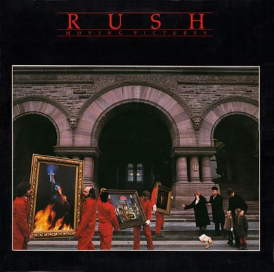 Rush - Moving Pictures (Mercury, 6337 160) · LP