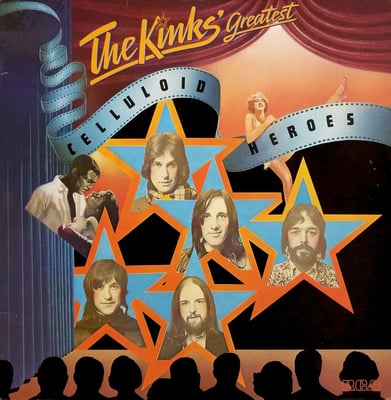 The Kinks - Celluloid Heroes - The Kinks' Greatest (RCA Victor, APL1-1743) · LP · Indianapolis Pressing