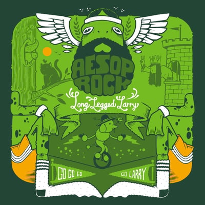 Aesop Rock - Long Legged Larry (Rhymesayers Entertainment, RSE299LPC1) · 7" · Green