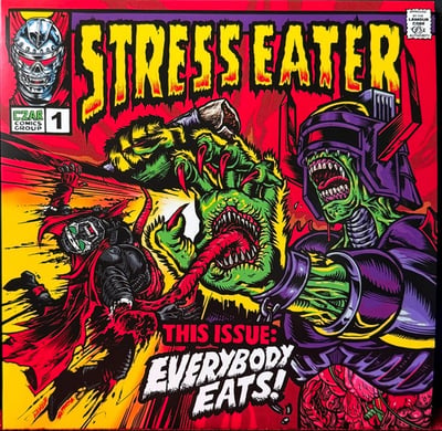 Stress Eater - Everybody Eats! (Silver Age, SIL-030-LP) · LP · Red · Record Store Day