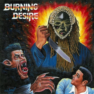 Mike - Burning Desire (10K, 10011LPR) · 2xLP · Silver · Limited Edition