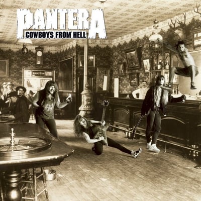 Pantera - Cowboys From Hell (ATCO Records, 7567-91372-1) · LP