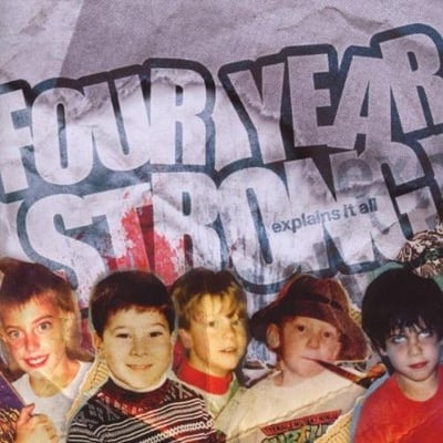 Four Year Strong - Explains It All (I Surrender Records, ISUR 011lp) · LP · Green Swirl [Random Blended] · Limited Edition, Reissue