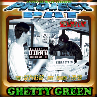 Project Pat - Ghetty Green (Loud Records, RPROLP 4304) · LP · Promo