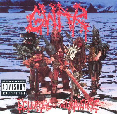 Gwar - Scumdogs Of The Universe (Master Records, MAS LP001) · LP