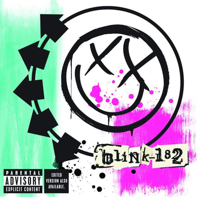 Blink-182 - Blink-182 (Mightier Than Sword Records, mts.023) · 2xLP · Etched, Limited Edition, Reissue