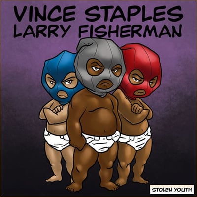 Vince Staples , Larry Fisherman - Stolen Youth (Not On Label (Mac Miller), STOLENYOUTHLP) · LP · Clear With White Marbling · Promo