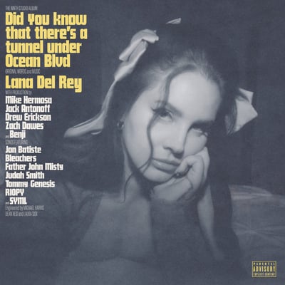 Lana Del Rey - Did You Know That There's A Tunnel Under Ocean Blvd (Polydor, 5553396) · 2xLP · Explicit Alternative Artwork