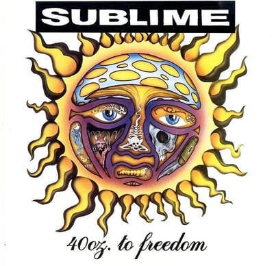 Sublime - 40 Oz. To Freedom (Skunk Records, ER-2002-16) · 2xLP · Cranberry · Limited Edition, Reissue, Repress