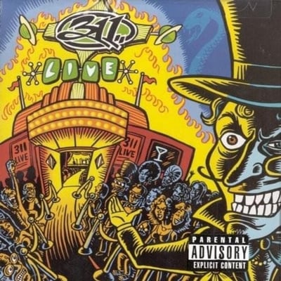 311 - Live (Volcano Entertainment III, L.L.C., 19075903691) · 2xLP · Yellow · Limited Edition