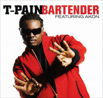 T-Pain Featuring Akon - Bartender (Zomba Label Group, 88697-10908-1) · 12" · Promo