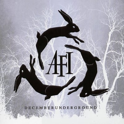 AFI - Decemberunderground (Adeline Records, ADN 30035-1) · LP · Blue Aqua · Reissue
