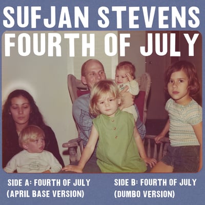 Sufjan Stevens - Fourth Of July (Asthmatic Kitty Records, AKR392) · 7" · Red Transparent · Limited Edition