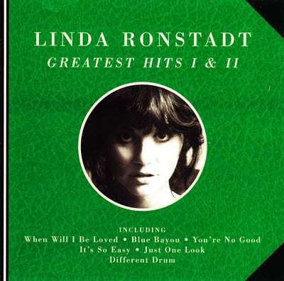Linda Ronstadt - Greatest Hits (Asylum Records, 6E-106) · LP · PRC-W, Compton Pressing · Reissue