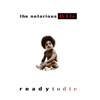 Notorious B.I.G. - Ready To Die (Bad Boy Entertainment, R1-562969) · 2xLP · Red w/ White + Black Splatter / White w/ Red + Black Splatter · Club Edition, Reissue, Remastered