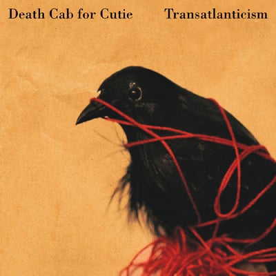 Death Cab For Cutie - Transatlanticism (Barsuk Records, BARK32LP) · 2xLP · Red Marble, 20th Anniversary · Club Edition, Reissue