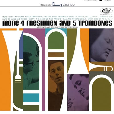 The Four Freshmen - 4 Freshmen And 5 Trumpets (Capitol Records, T763) · LP · Repress