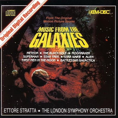 Ettore Stratta - London Symphony Orchestra - Music From The Galaxies (CBS Masterworks, IC 35876) · LP