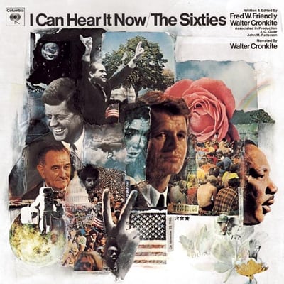 Walter Cronkite - Man On The Moon (CBS, none) · 7" · Terre Haute pressing