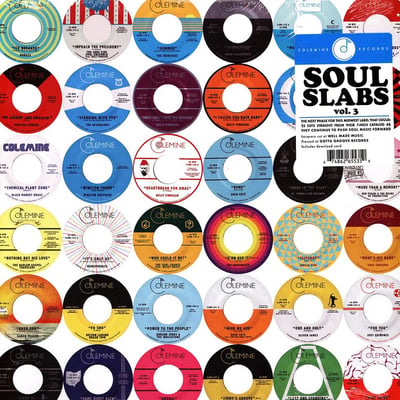 Various - Soul Slabs Vol. 3 (Colemine Records, CLMN 12045) · 2xLP · Red Translucent · Record Store Day, Limited Edition