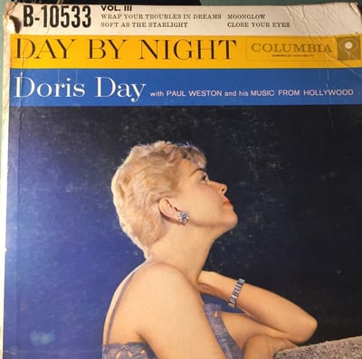 Doris Day With Paul Weston And His Music From Hollywood - Day By Night (Columbia, CL 1053) · LP