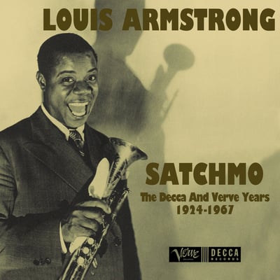 Louis Armstrong - Nobody Knows The Trouble I've Seen / When You're Smiling (The Whole World Smiles With You) (Decca, 9-30624) · 7"
