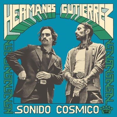 Hermanos Gutiérrez - Sonido Cósmico (Easy Eye Sound, EES-036) · LP · Blue & White Marble · Club Edition, Limited Edition, Numbered