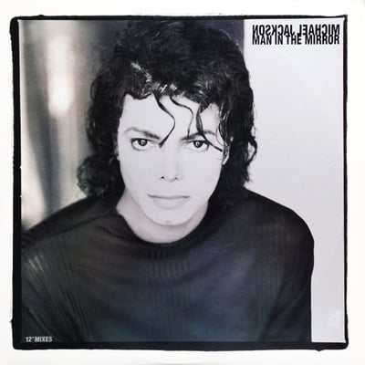 Michael Jackson - Man In The Mirror (Epic, 34-07668) · 7" · Carrollton Pressing