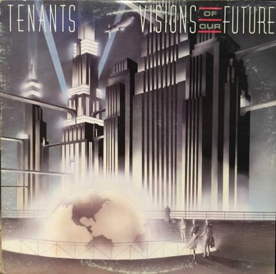 The Tenants - Visions Of Our Future (Epic, PEC 80094) · LP