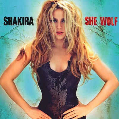 Shakira - She Wolf (Epic, 19439864881) · 2xLP · Green [Light Mint-Green] Transparent · Limited Edition, Reissue