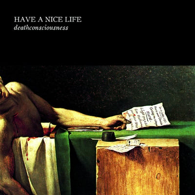 Have A Nice Life - Deathconsciousness (Flenser Records, FR42) · 2xLP · Beer W/ Black Smoke & White Splatter · Limited Edition, Reissue, Repress
