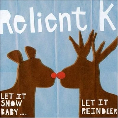 Relient K - Let It Snow, Baby... Let It Reindeer (Gotee Records, RKSNOW) · 2xLP · Green / Red Split · Limited Edition, Reissue, Repress