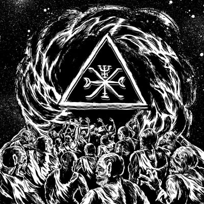 Enabler - All Hail The Void (Halo Of Flies, HALO48) · LP · Ultra Clear With White Splatter