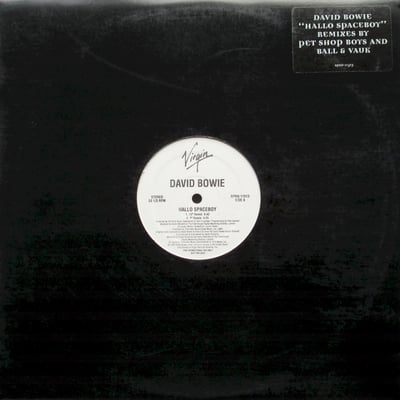 David Bowie - Hallo Spaceboy (ISO Records, DBSB30) · 12" · Neon Pink, 30th Anniversary · Record Store Day, Limited Edition, Reissue