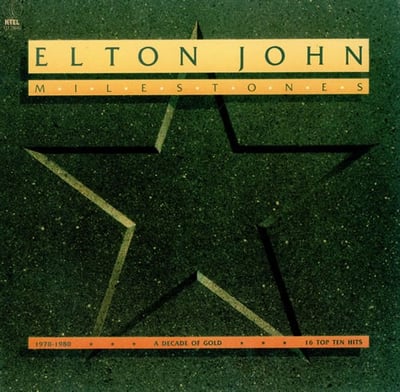 Elton John - Milestones (K-TEL, TU 2640) · LP · 66