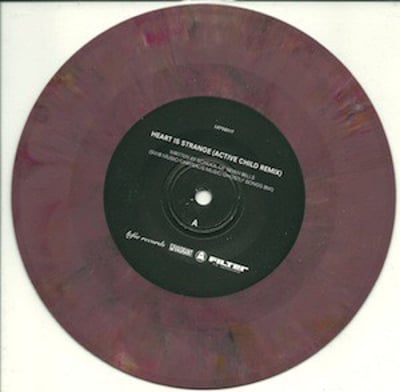 School Of Seven Bells / Active Child - School Of Seven Bells / Active Child (Lefse Records, LEFSE017) · 7" · Marbled