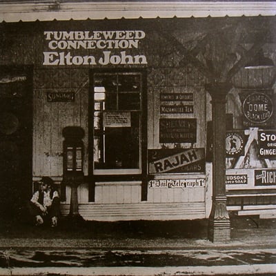 Elton John - Tumbleweed Connection (MCA Records, MCA-2014) · LP · Gatefold · Reissue