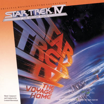 Leonard Rosenman - Star Trek IV: The Voyage Home (Original Motion Picture Soundtrack) (MCA Records, MCA-6195) · LP · Gloversville Pressing
