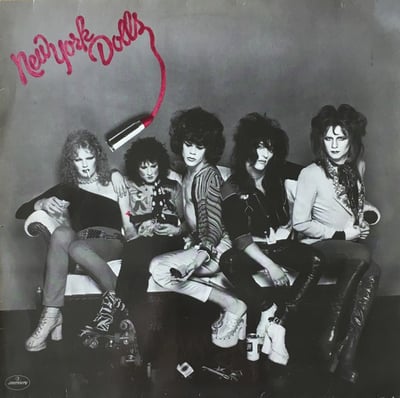 New York Dolls - New York Dolls (Mercury, B0026031-01) · LP · Reissue