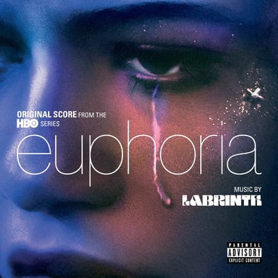 Labrinth - Euphoria (Original Score From The HBO Series) (Milan, 19075995871) · 2xLP · Purple Marble, 2nd Edition · Club Edition, Limited Edition, Numbered, Repress
