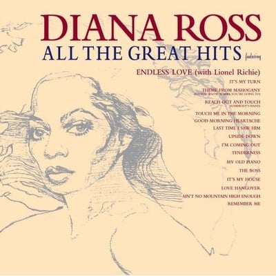 Diana Ross - All The Great Hits (Motown, M13-960C2) · 2xLP · Superior, Tempe Pressing