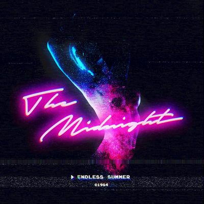 The Midnight - Endless Summer (Not On Label (The Midnight Self-released), MDNT002) · 2xLP · Pink / Blue Swirl · Reissue, Remastered