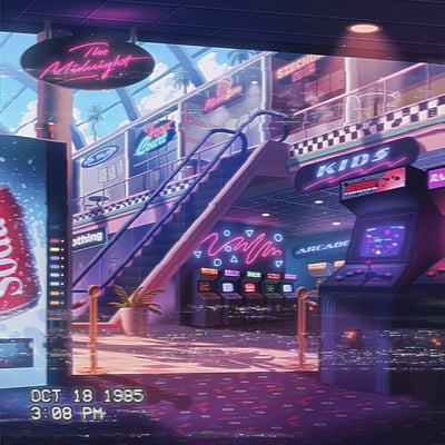 The Midnight - Kids (Not On Label (The Midnight Self-released), MDNT004) · LP · Magenta Transparent