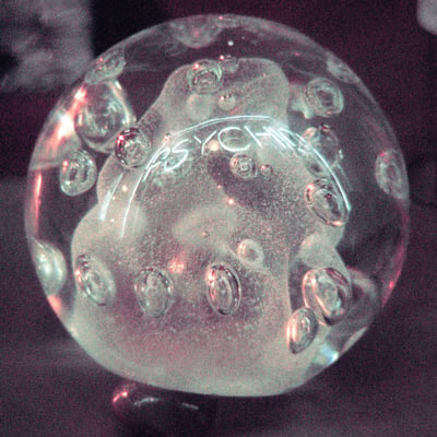 DARKSIDE - Psychic (Other People, OP003) · 2xLP · Blue & White Marble [Crystal Ball] · Club Edition, Reissue, Remastered