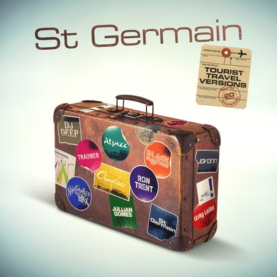 St Germain - 10th Anniversary African Project Remixes (Parlophone, none) · 2xLP · Blue Translucent · Record Store Day, Limited Edition