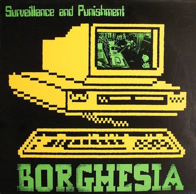 Borghesia - Surveillance And Punishment (Play It Again Sam Records USA, BIUS 3023) · 12"