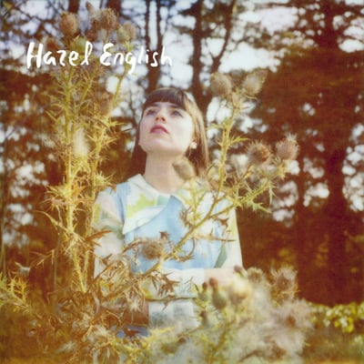 Hazel English - Just Give In / Never Going Home (Polyvinyl Record Company, PRC-338) · 2x12" · Light Blue / Yellow · Reissue, Limited Edition