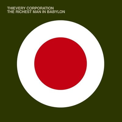 Thievery Corporation - The Richest Man In Babylon (Primary Wave Music, ESL0060) · 2xLP · White / Red · Record Store Day, Limited Edition, Reissue