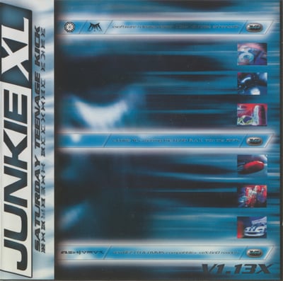 Junkie XL - Saturday Teenage Kick (Real Gone Music, RGM2077) · 2xLP · Sea Blue · Record Store Day, Limited Edition, Reissue, Remastered